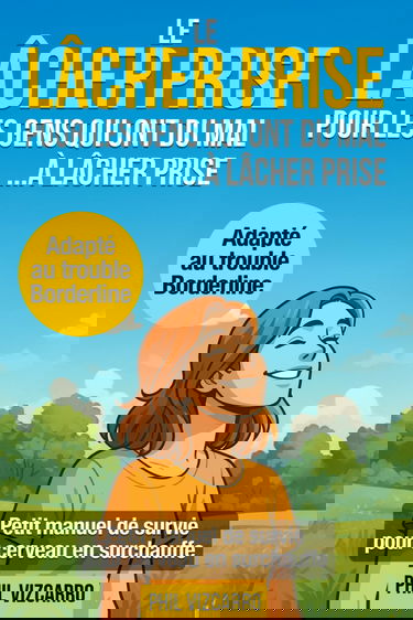 Le lâcher prise pour les gens qui ont du mal à lâcher prise - Petit manuel de survie pour cerveau en surchauffe: Un guide pratique et bienveillant ... au quotidien - aussi adapté aux Borderline