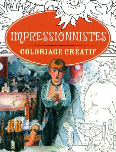 Impressionnistes : coloriage créatif.