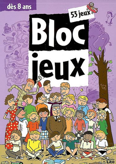 Bloc jeux : 53 jeux dès 8 ans