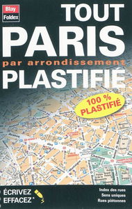 Tout Paris par arrondissement : plastifié