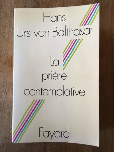 Couverture de La prière contemplative