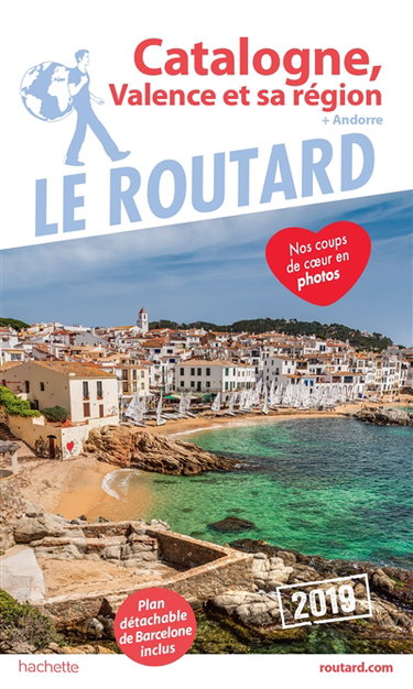 Couverture de Catalogne, Valence et sa région : + Andorre : 2019 par Philippe Gloaguen