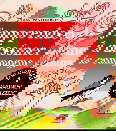 J'apprends à dessiner la campagne: Avec un magnet puzzle