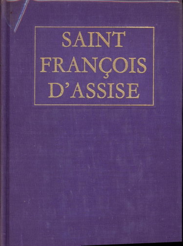Couverture de Saint François d'assise