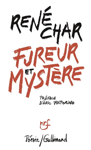 Couverture de Fureur et mystère par René Char