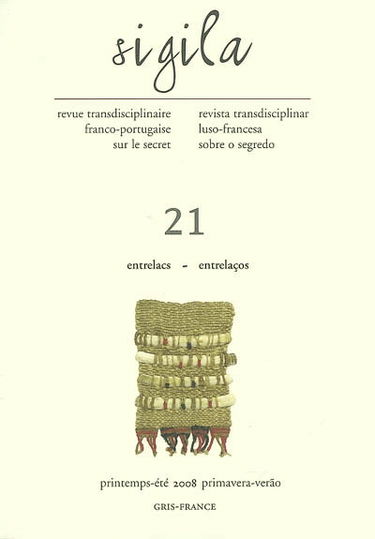 Sigila, n° 21. Entrelacs. Entrelaços