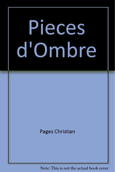 Pièces d'ombre