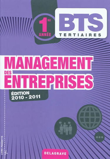Management des entreprises, BTS tertiaires 1re année