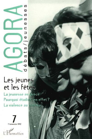 Couverture de Agora débats jeunesse, n° 7. Les jeunes et les fêtes