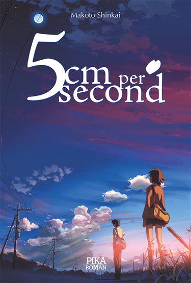 Couverture de 5 cm per second par Makoto Shinkai