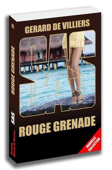Couverture de Rouge grenade par Gérard de Villiers