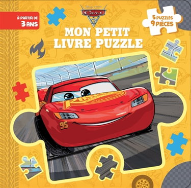 Couverture de Cars 3 : mon petit livre puzzle par Disney.Pixar