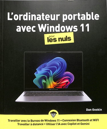 Couverture de L'ordinateur portable avec Windows 11 pour les nuls