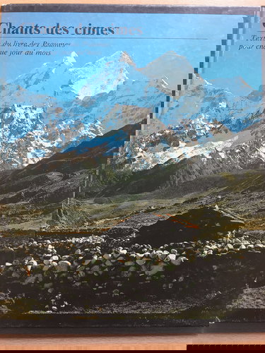 Chants des cimes : textes du Livre des psaumes pour chaque jour du mois