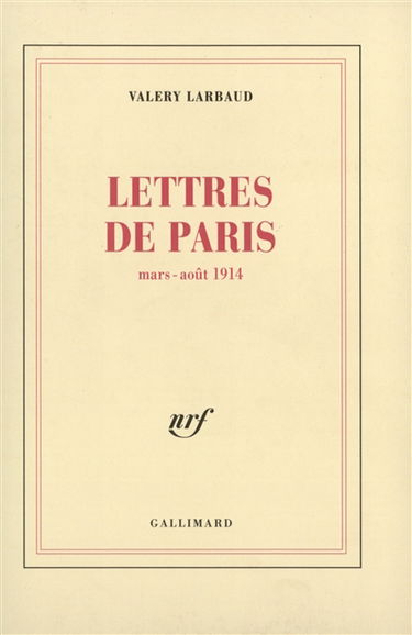 Lettres de Paris