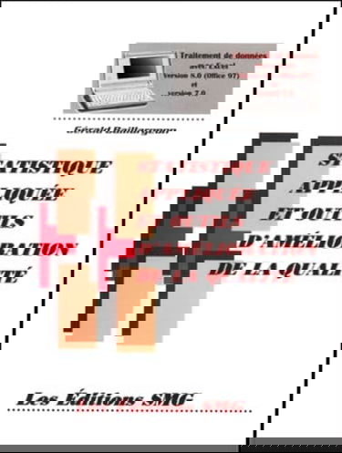 Statistique appliquée et outils d'amélioration de la qualité des traitements de données avec Excel 7