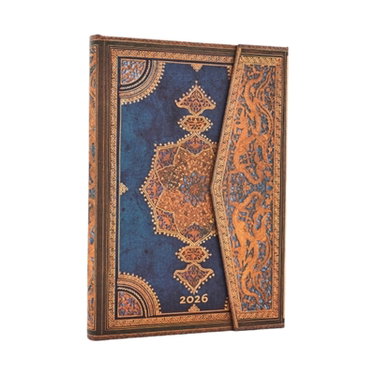 Couverture de 12 Mois 2026 Safavide Indigo Midi Vertical