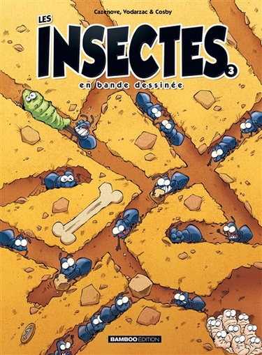 Couverture de Les insectes en bande dessinée. Vol. 3