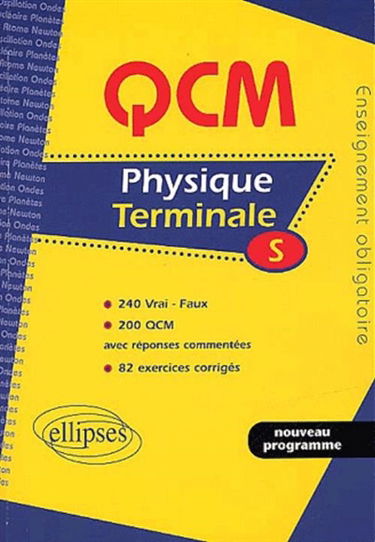Physique, terminale S : enseignement obligatoire