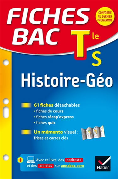 Histoire géographie, terminale S