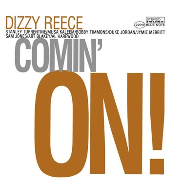 Couverture de Comin' On! par Dizzy Reece