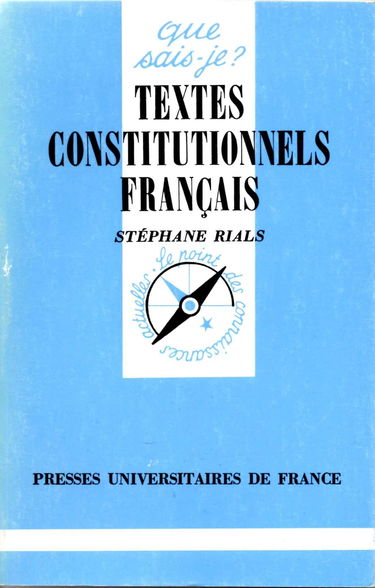 Textes constitutionnels français