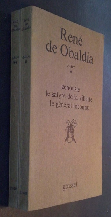Couverture de Théâtre : L'air du large, Du vent dans les branches de sassafras, Le cosmonaute agricole. par René de Obaldia