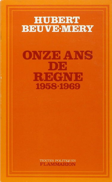 Onze ans de règne, 1958-1969