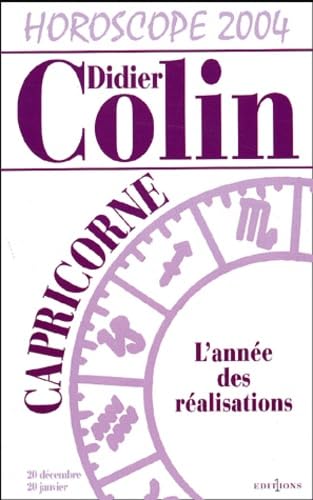 L'Année du capricorne 2004