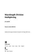 Couverture de Wavelength Division Multiplexing