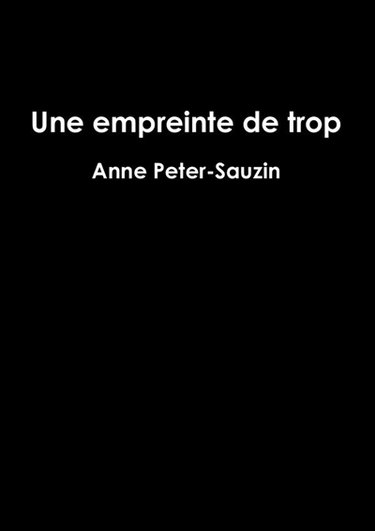 Une empreinte de trop