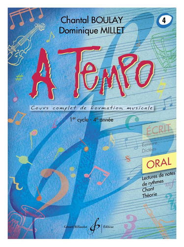 A tempo - partie orale - volume 4