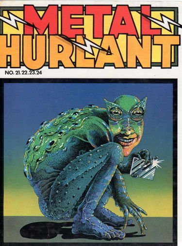 Métal Hurlant - reliure éditeur n° 6 - Numéros 21/22/23/24