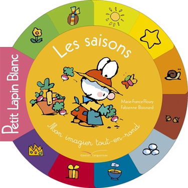 Les saisons : mon imagier tout-en-rond