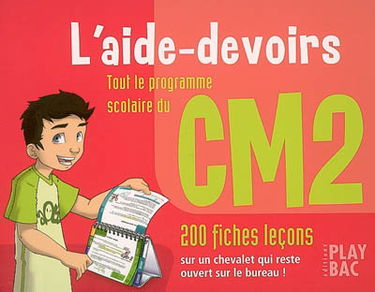 L'aide-devoirs, tout le programme scolaire du CM2