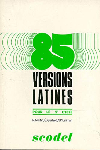 85 versions latines, élève
