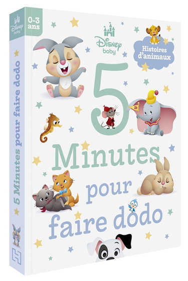 Couverture de 5 minutes pour faire dodo : histoires d'animaux