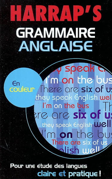Couverture de Harrap's grammaire anglaise