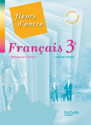 Couverture de Français 3e : format compact par Chantal Bertagna
