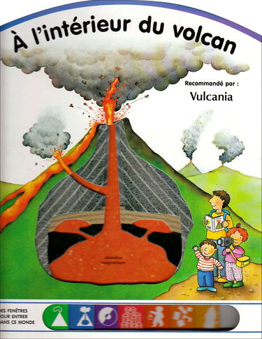 L'interieur du volcan