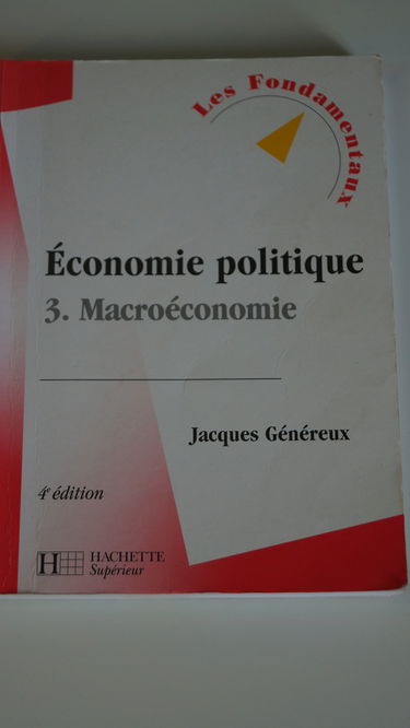Economie politique, tome 3 : Macroéconomie