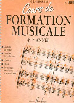 Cours de formation musicale Volume 4