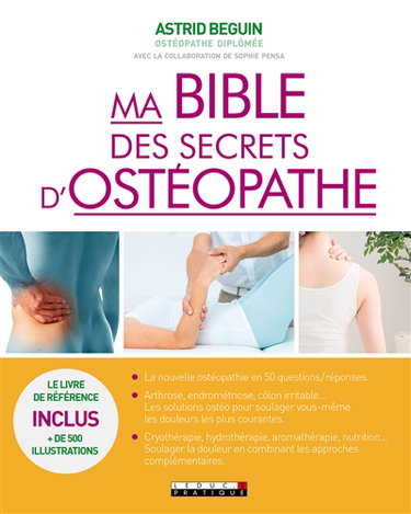 Couverture de Ma bible des secrets d'ostéopathe
