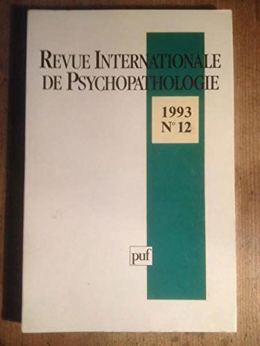 Revue internationale de psychopathologie, n° 12. Silences et inconscients