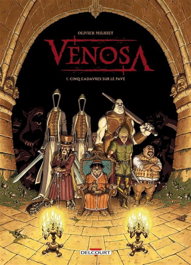 Venosa. Vol. 1. Cinq cadavres sur le pavé