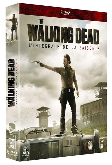 Couverture de The Walking Dead-L'intégrale de la Saison 3 [Blu-Ray]