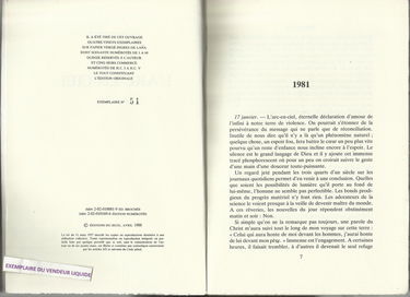 Journal. Vol. 13. L'arc-en-ciel : 1981-1984