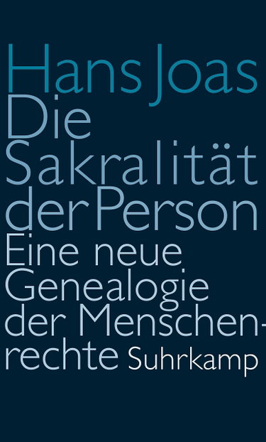 Couverture de Die Sakralität der Person: Eine neue Genealogie der Menschenrechte