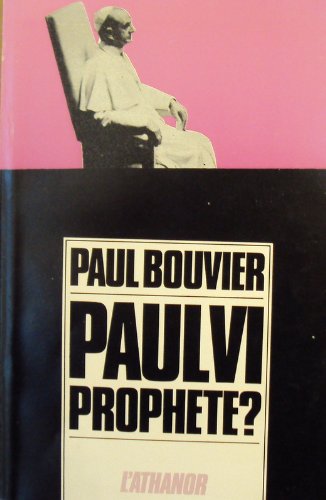 Couverture de Paul VI prophète ?