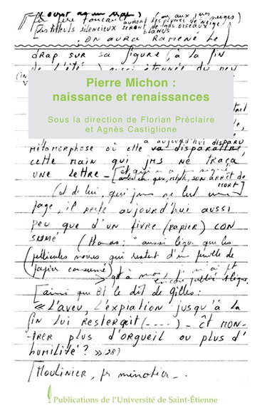 Pierre Michon : naissance et renaissances